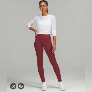 Base Pace High-Rise Running Tight 25"